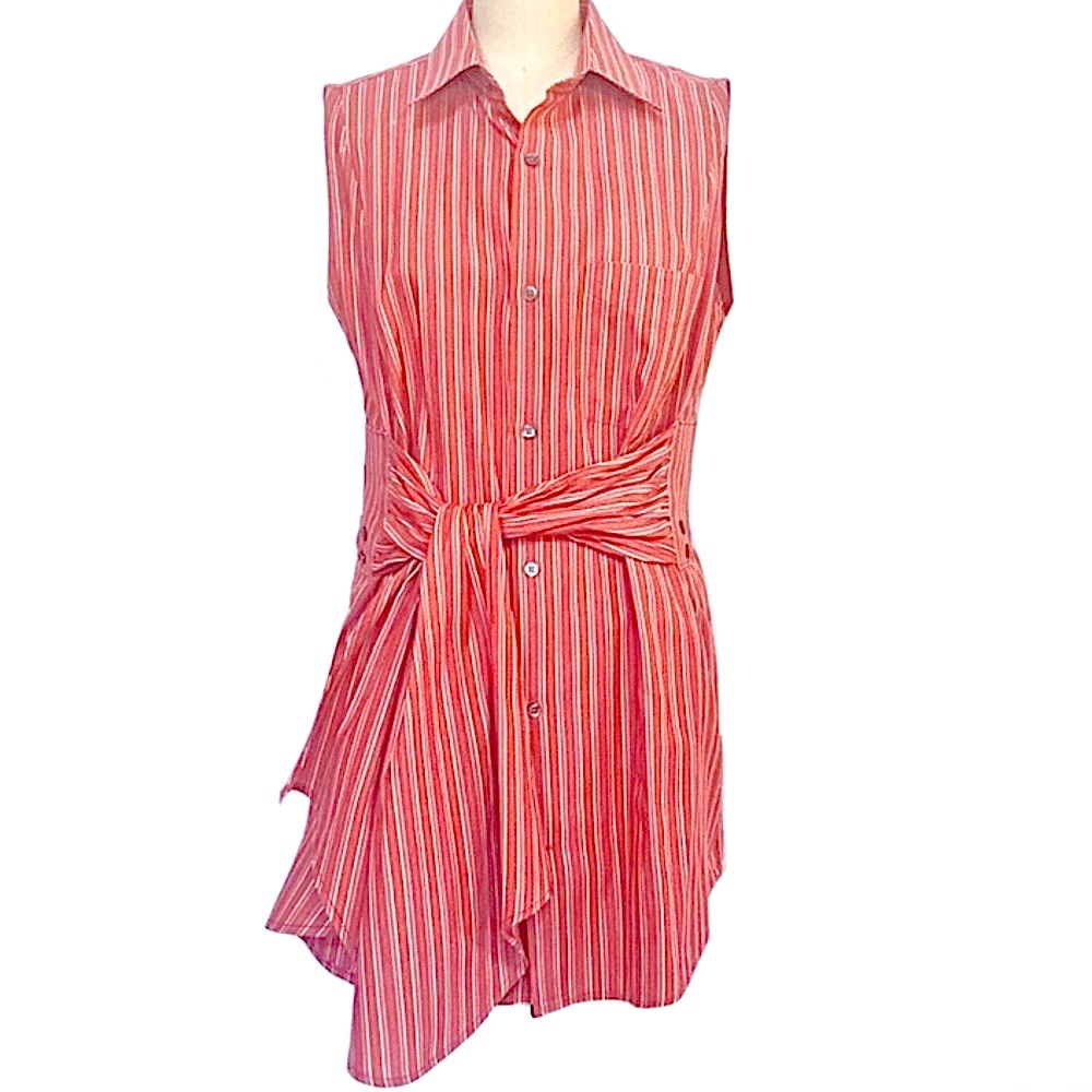 Striped Top from Men’s Shirt